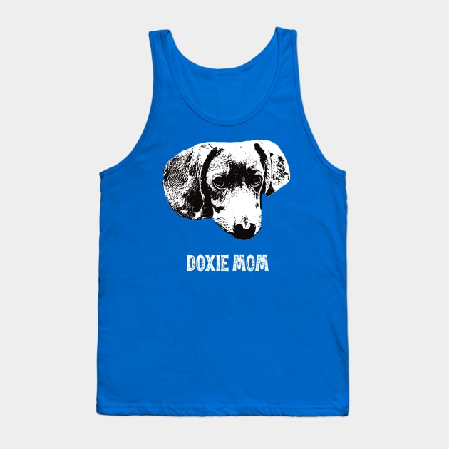 Doxie Mom Dachshund Design Tank Top by DoggyStyles
